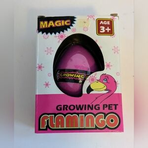 Magic Growing Pet Pink Flamingo Toy Just Add Water And Watch It Grow